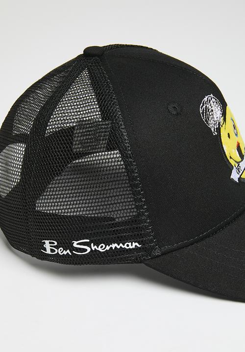 Ben Sherman - Happy bear trucker - black