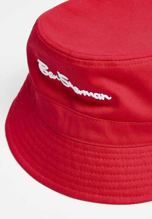 Ben Sherman - Deepy bucket hat - red