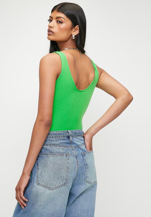 Superbalist - New scoop bodysuit - green