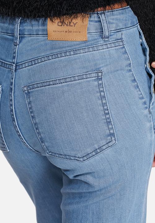 ONLY - Lea Highwaisted Denim Flared Jeans