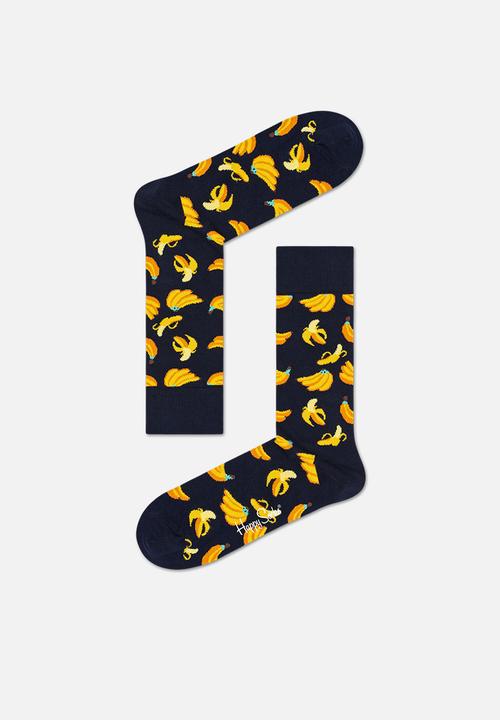 Happy Socks - Banana sock - navy