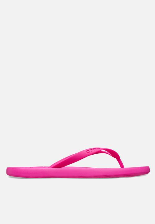 Crocs - Crocs flip - pink crush