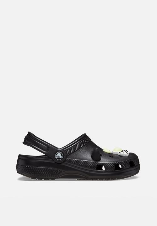 Crocs - Classic Glow Black Cat Clog T - Black