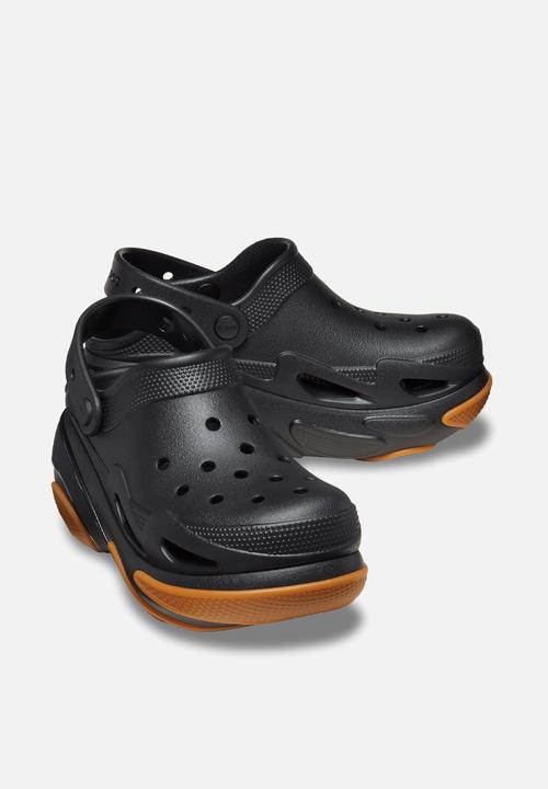 Crocs - Bubble crush clog - black/gum