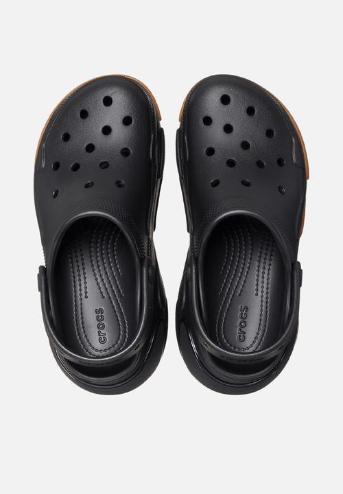 Crocs - Bubble crush clog - black/gum