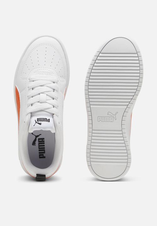 PUMA - Puma Rickie Jr - Puma White-Flame Flicker-Puma Black