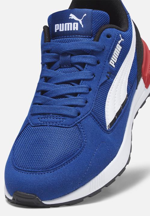 PUMA - Graviton Jr - Clyde Royal-Puma White-Puma Black