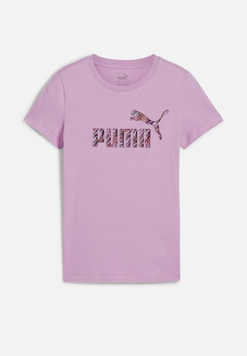PUMA - Ess+ Animal Graphic Tee G - Mauved Out