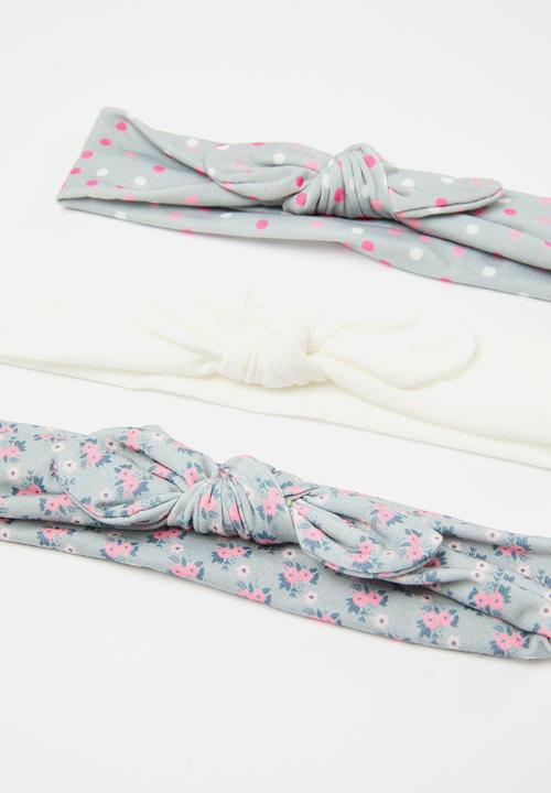 Pop Candy - 3 Pack bowknot headbands - multi