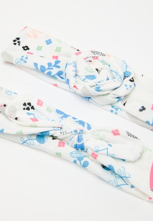 Pop Candy - 2 Pack bowknot headband - multi