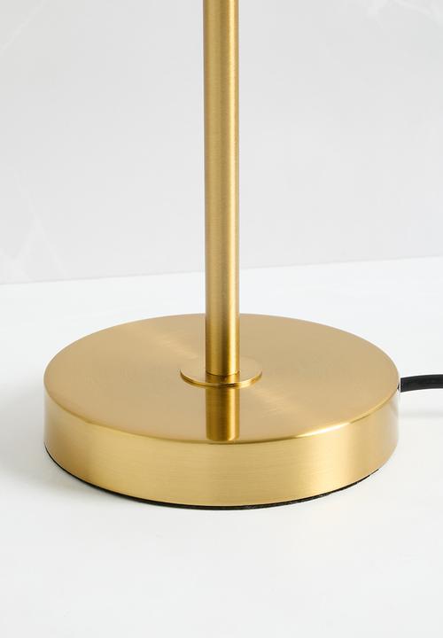 Sixth Floor - Mushy Table Lamp - Brass