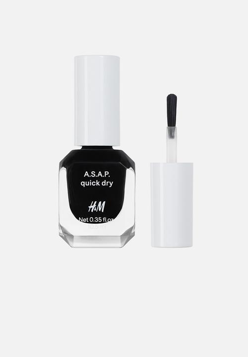 H&M - Fast-drying nail polish - black