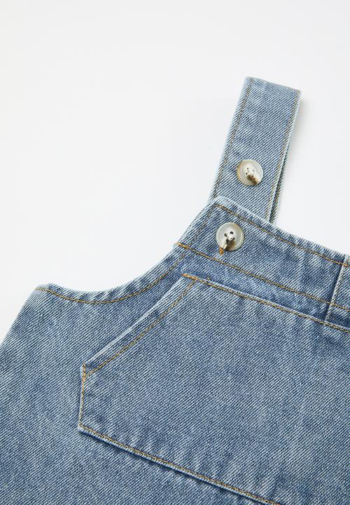 Pop Candy - Denim dungaree - stonewash