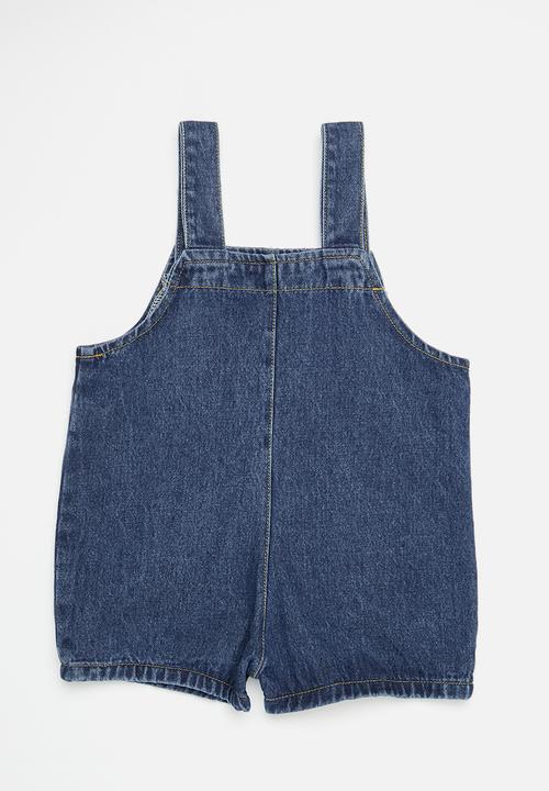 Pop Candy - Denim dungaree - indigo blue