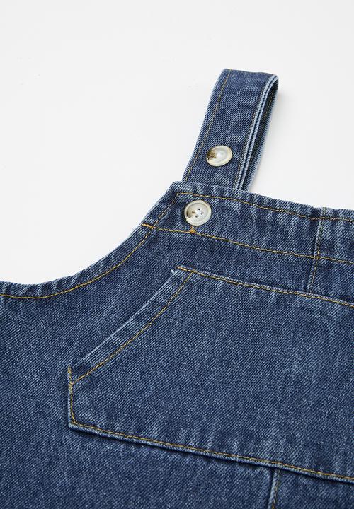 Pop Candy - Denim dungaree - indigo blue