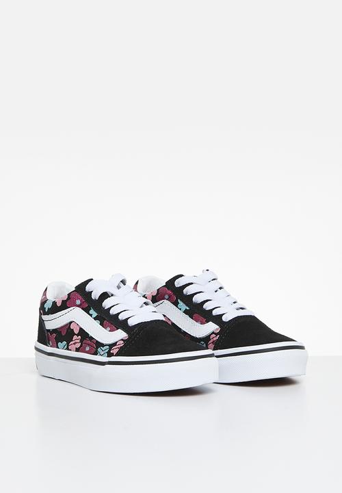 Vans - Old Skool- Glitter Flower Power Multi/True White