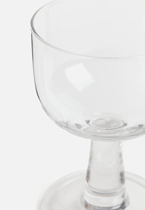 H&M - Wine glass - clear glass