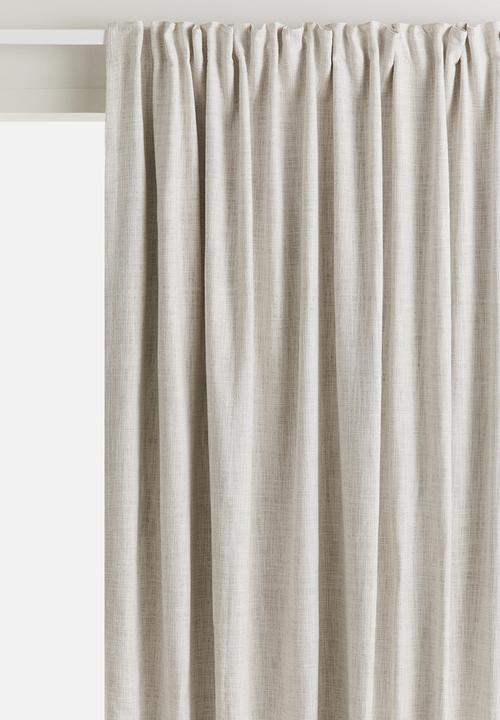 1-Pack wide blackout curtain length - white