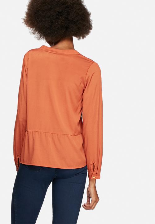 Vero Moda - Eve Placket Mini Top