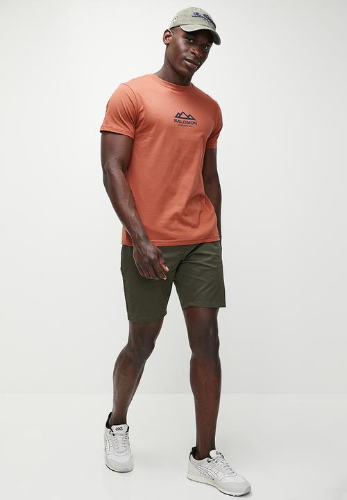 Salomon - Fresh short sleeve Tee - Baked Clay