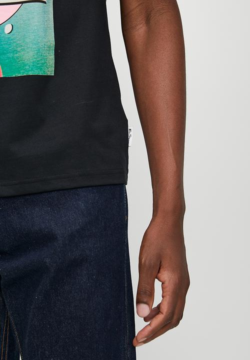Ben Sherman - Off Line Texture T-Shirt - Black