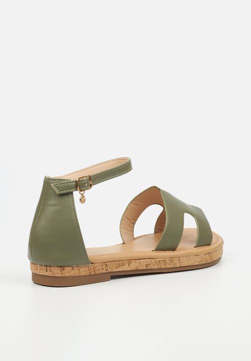Viabeach - Shiraz 1 ankle strap - khaki