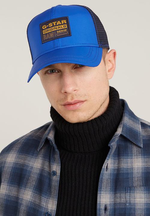 G-STAR - Embro baseball trucker cap - racing blue