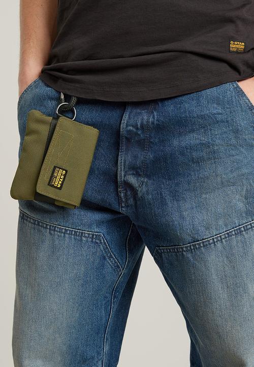 G-STAR - Utility travel wallet - shadow olive