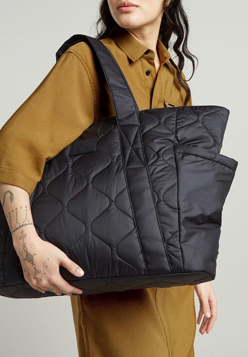 G-STAR - Puffer tote - dk black
