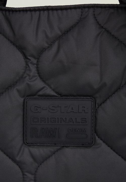 G-STAR - Puffer tote - dk black