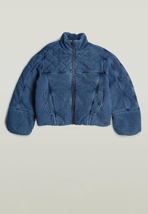 G-STAR - Padded Cocoon Bomber Wmn - Faded Indigo Shield