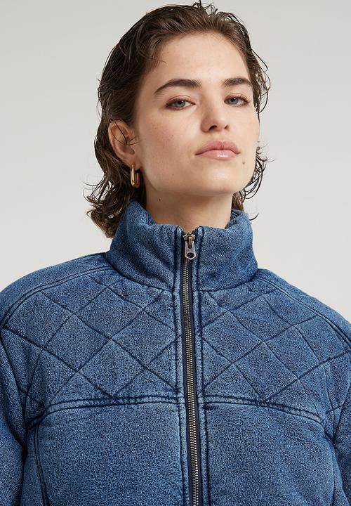 G-STAR - Padded Cocoon Bomber Wmn - Faded Indigo Shield