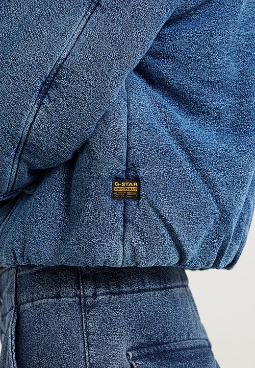 G-STAR - Padded Cocoon Bomber Wmn - Faded Indigo Shield