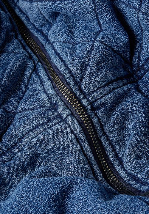 G-STAR - Padded Cocoon Bomber Wmn - Faded Indigo Shield