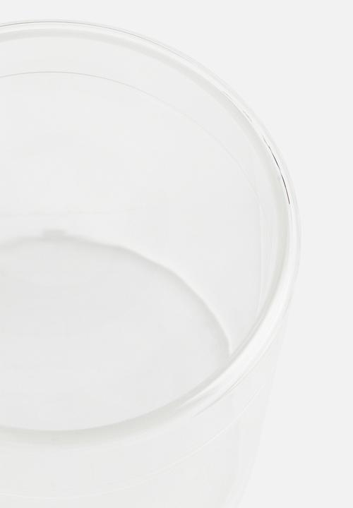 H&M - Small glass box with a lid - clear glass
