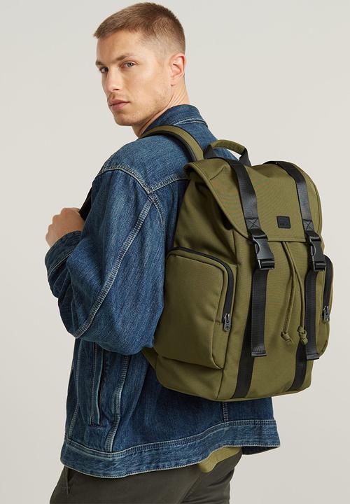 G-STAR - Cargo backpack - shadow olive