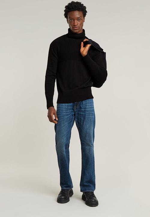 G-STAR - Fisherman turtle knit - dk black