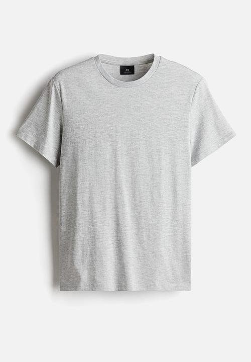 H&M - Regular fit t-shirt - grey