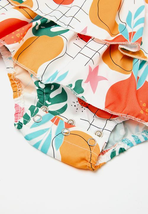Pop Candy - Printed tiered dress - multi