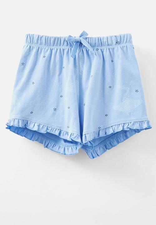 Cotton On - Moana short sleeve pajama set - blue
