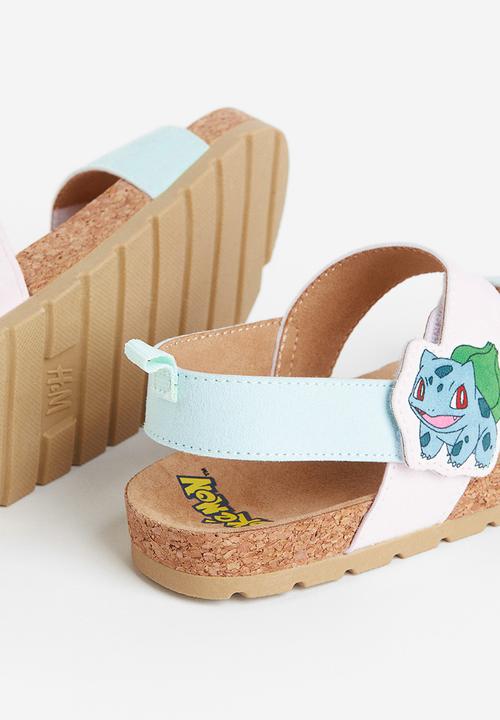 H&M - Ankle strap sandals - turquoise multi