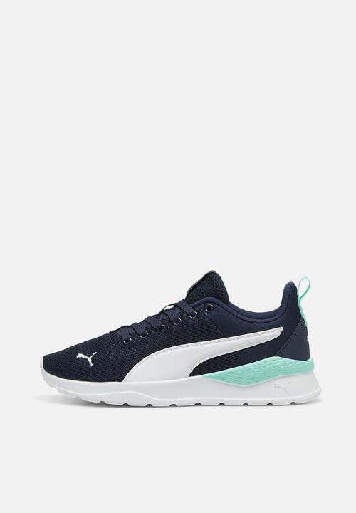 PUMA - Anzarun Lite Jr - Club Navy-Puma White-Mint