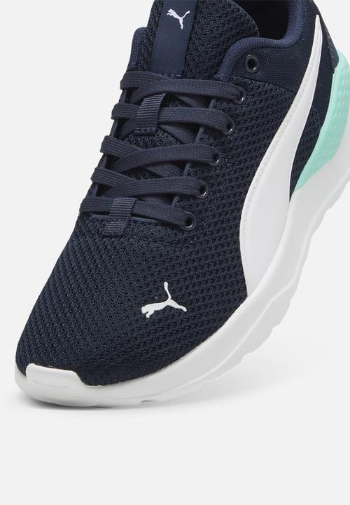 PUMA - Anzarun Lite Jr - Club Navy-Puma White-Mint