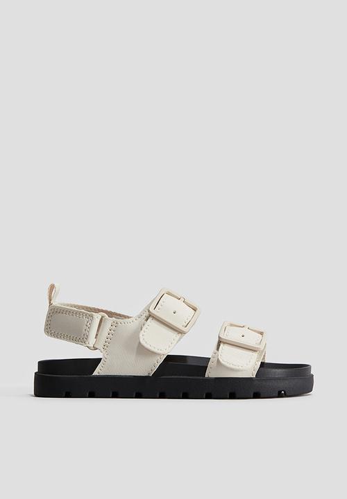 H&M - Strappy sandals - light beige