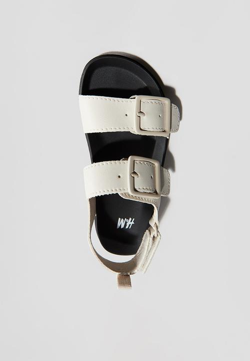 H&M - Strappy sandals - light beige