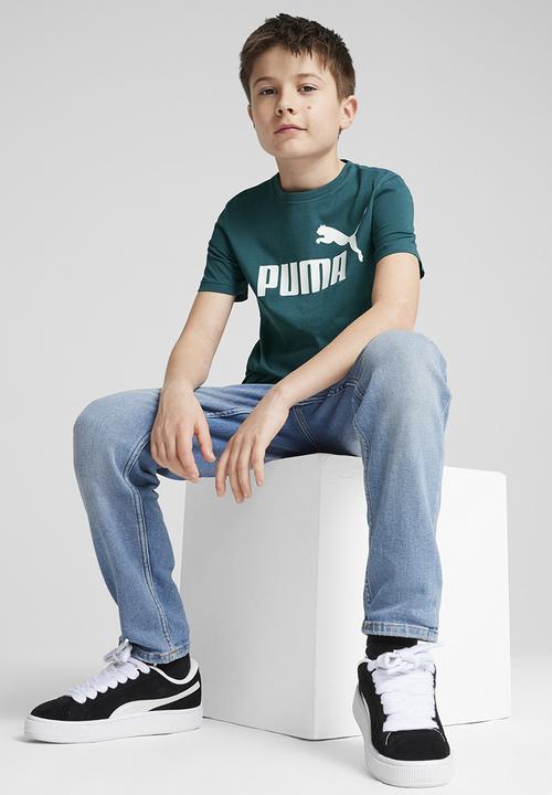 PUMA - Ess Logo Tee B - Cold Green
