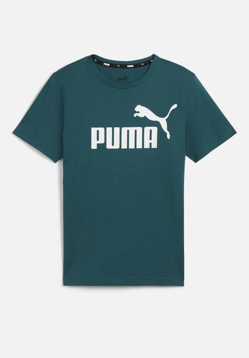 PUMA - Ess Logo Tee B - Cold Green