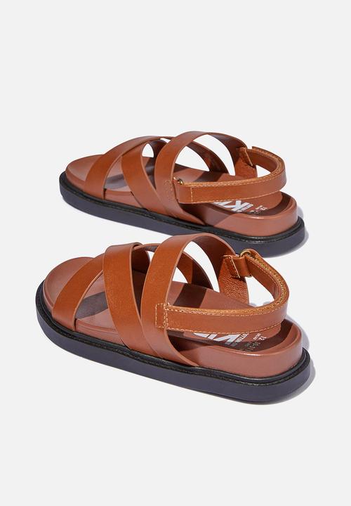 Cotton On - Blair multi strap sandal - tan