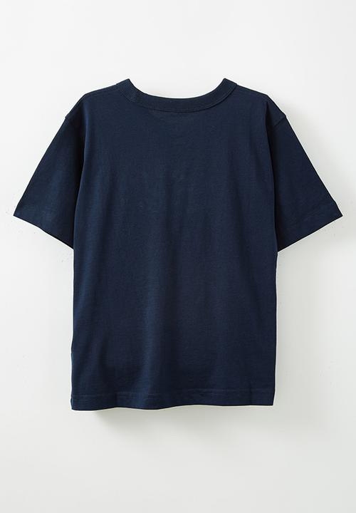 Cotton On - Jonny short sleeve print tee - squid ink/all good days