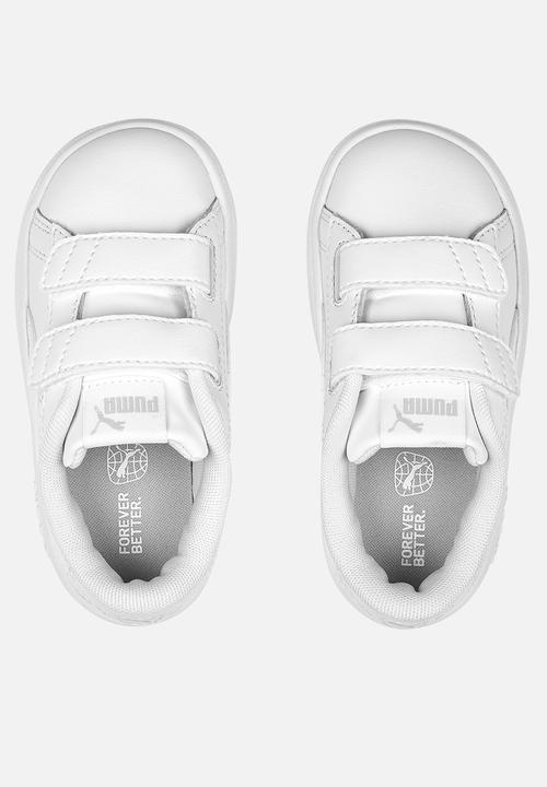 PUMA - Puma Smash 3.0 L V Inf - Puma White-Cool Light Gray